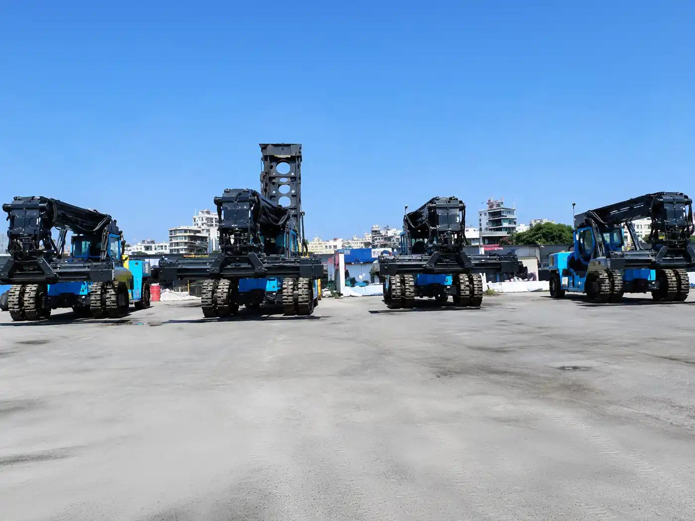 Konecranes RTG Crane And Reach Stackers Deployed At Syria’s Lattakia Port