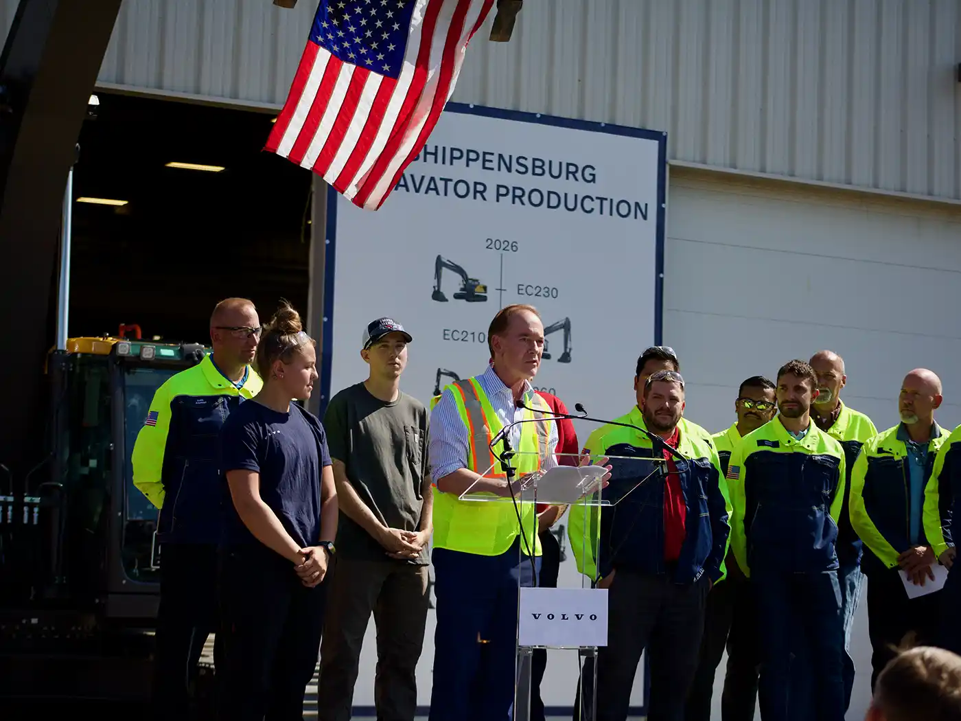 Volvo CE Shifts More Equipment Production To US Factory