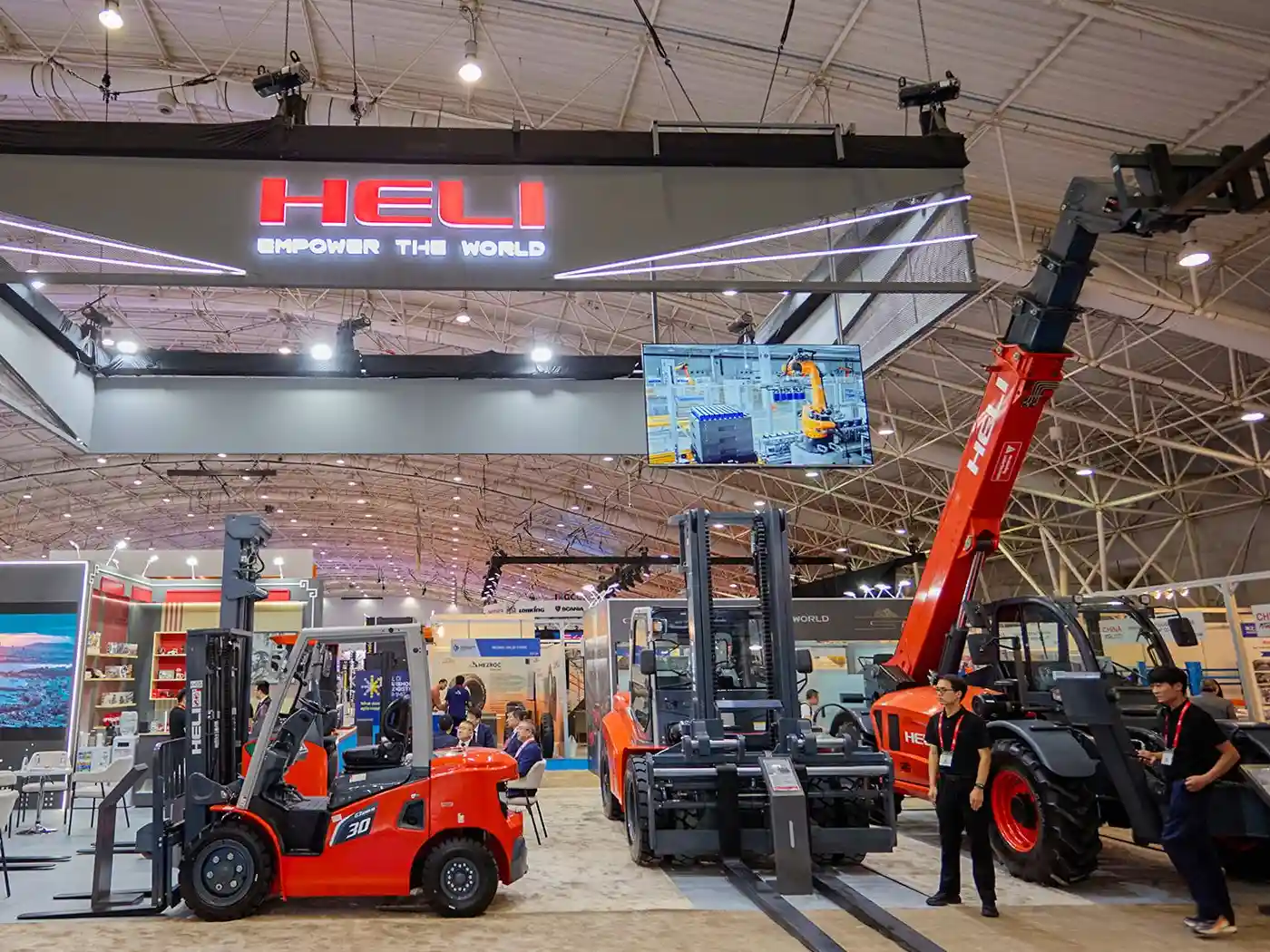 HELI Showcases Material Handling Line-Up At Saudi Logistics Expo