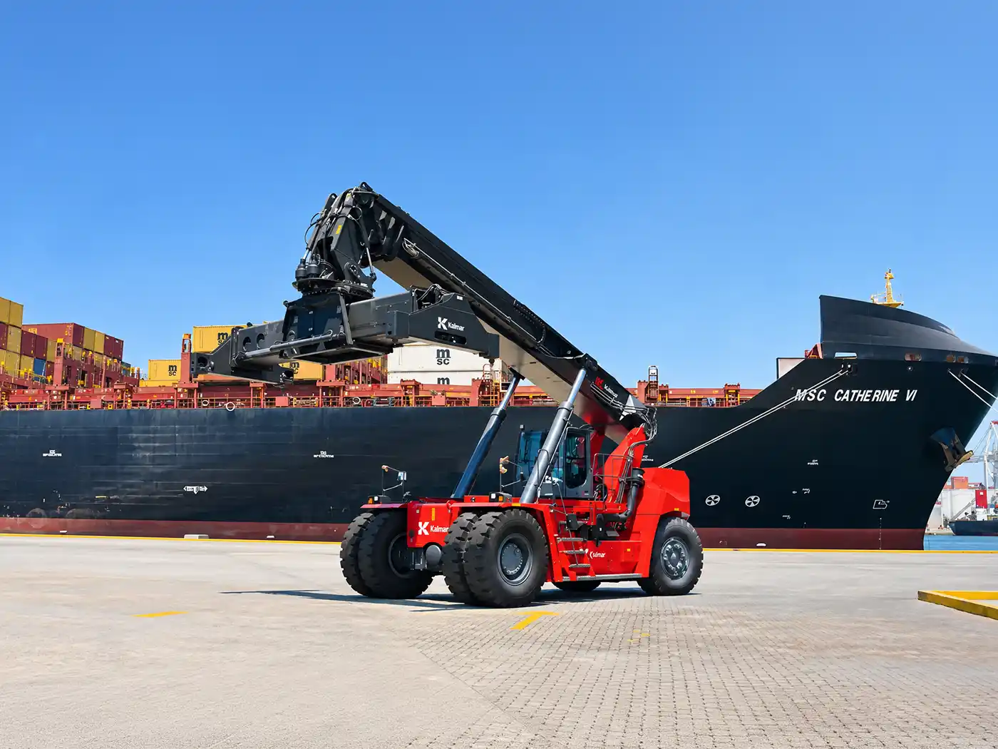 Kalmar Delivers Five Container Handling Machines To Damietta Terminal