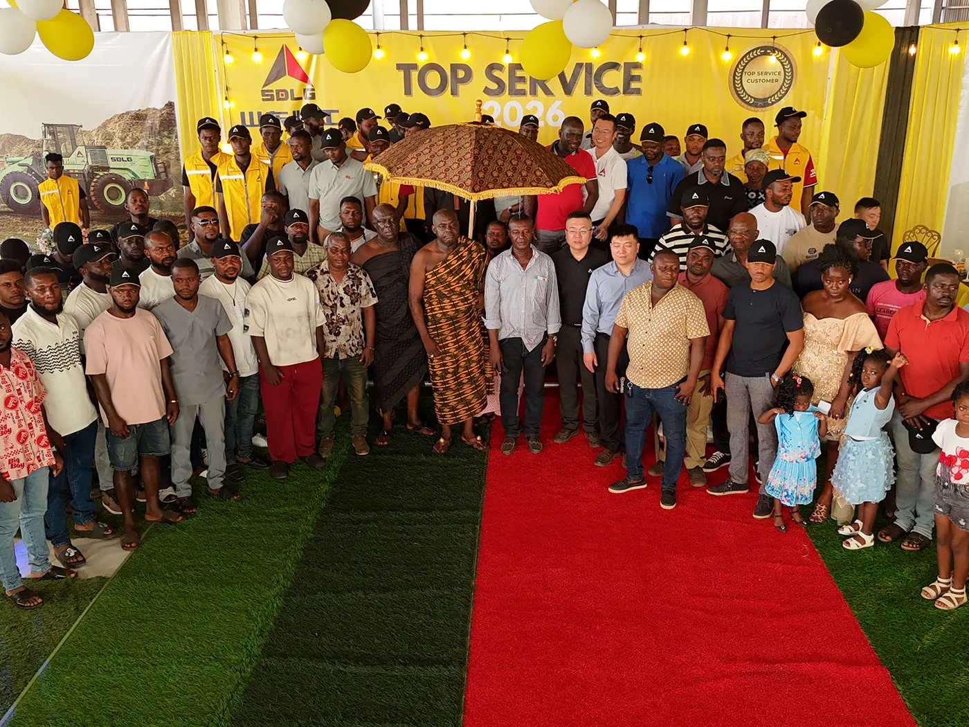 SDLG lance sa marque de services haut de gamme à Kumasi, au Ghana