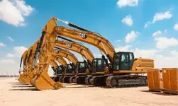 BTC Delivers Five Cat 345 GC Excavators In Libya