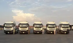 Alkhorayef Delivers Five SANY Heavy-Duty Trucks In Jeddah