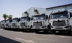 Al Sultan & Khalaf Delivers 18 SINOTRUK HOWO Trucks In Ku...