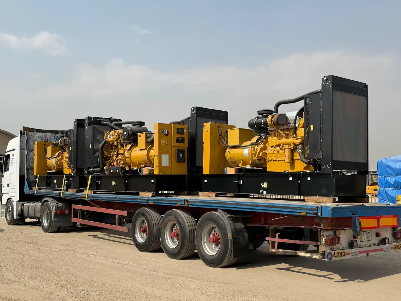 Iratrac Delivers Five Cat C15 Generators In Basra