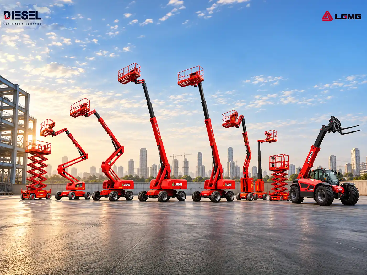 Diesel Equipment Company & LGMG: Reach Higher. Lift Smarter.