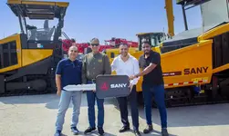 Jaidah Group Delivers Two SANY Asphalt Pavers In Qatar