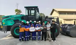 Shantui Delivers LE60-X5 And LE70-X5 Electric Wheel Loade...