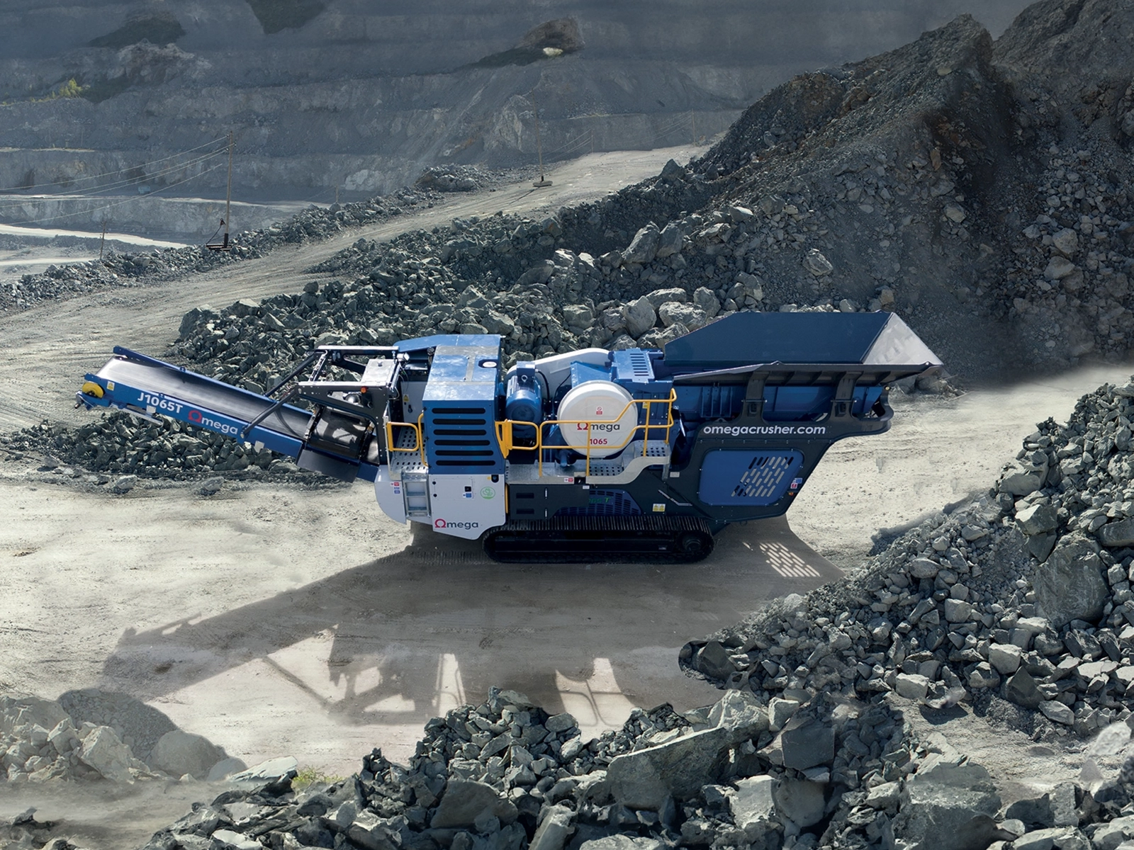 Omega Crushing And Screening’s Electric Jaw Crushers Offer Simplicity, Fuel Savings And Low Emissions