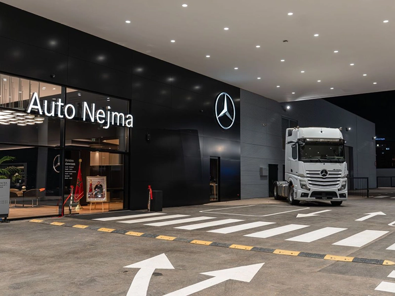 Auto Nejma Opens New Mercedes-Benz Trucks Branch In Agadir