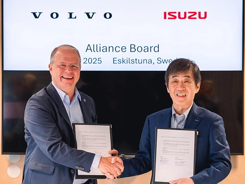 Isuzu And Volvo Expand Truck Partnership In Asia