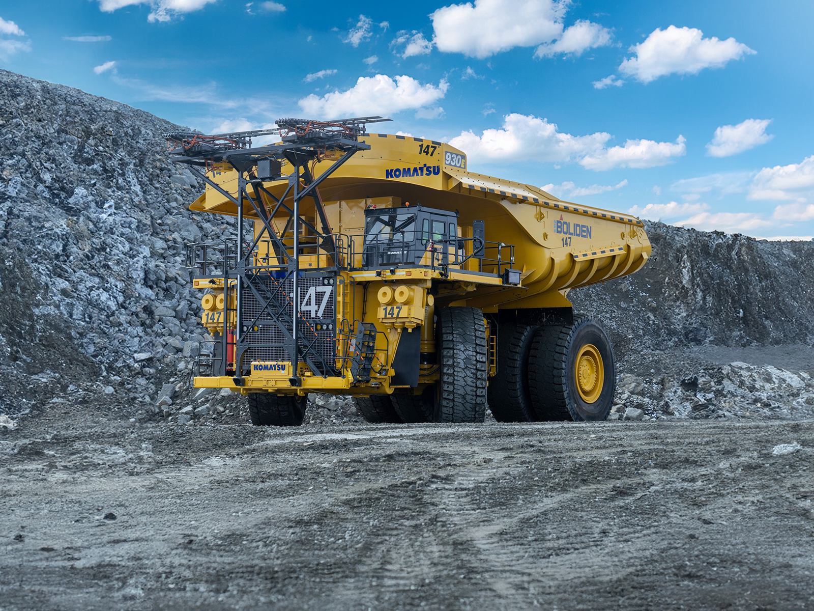Komatsu Commissions First Power Agnostic Truck At Boliden’s Aitik Mine