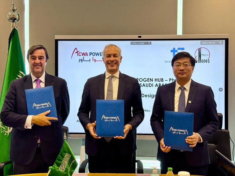 ACWA Power Attribue Le Contrat FEED Pour Le Projet D’hydrogène Vert De Yanbu