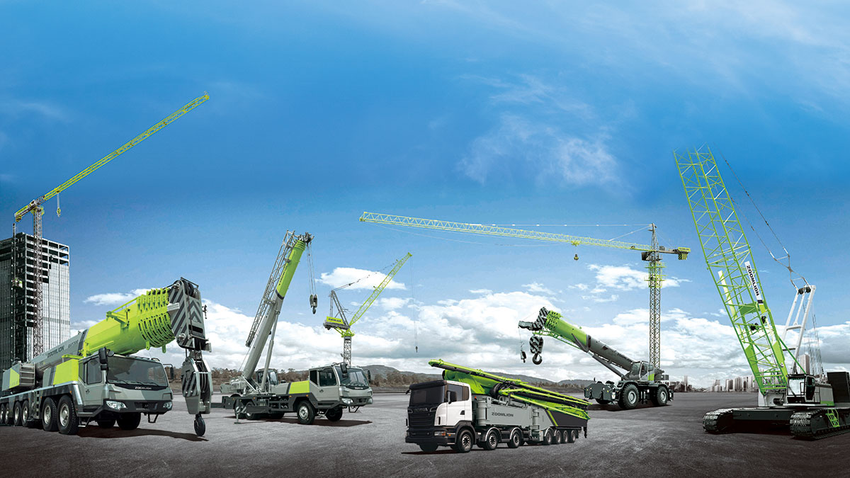 Growing Presence From Zoomlion Machines