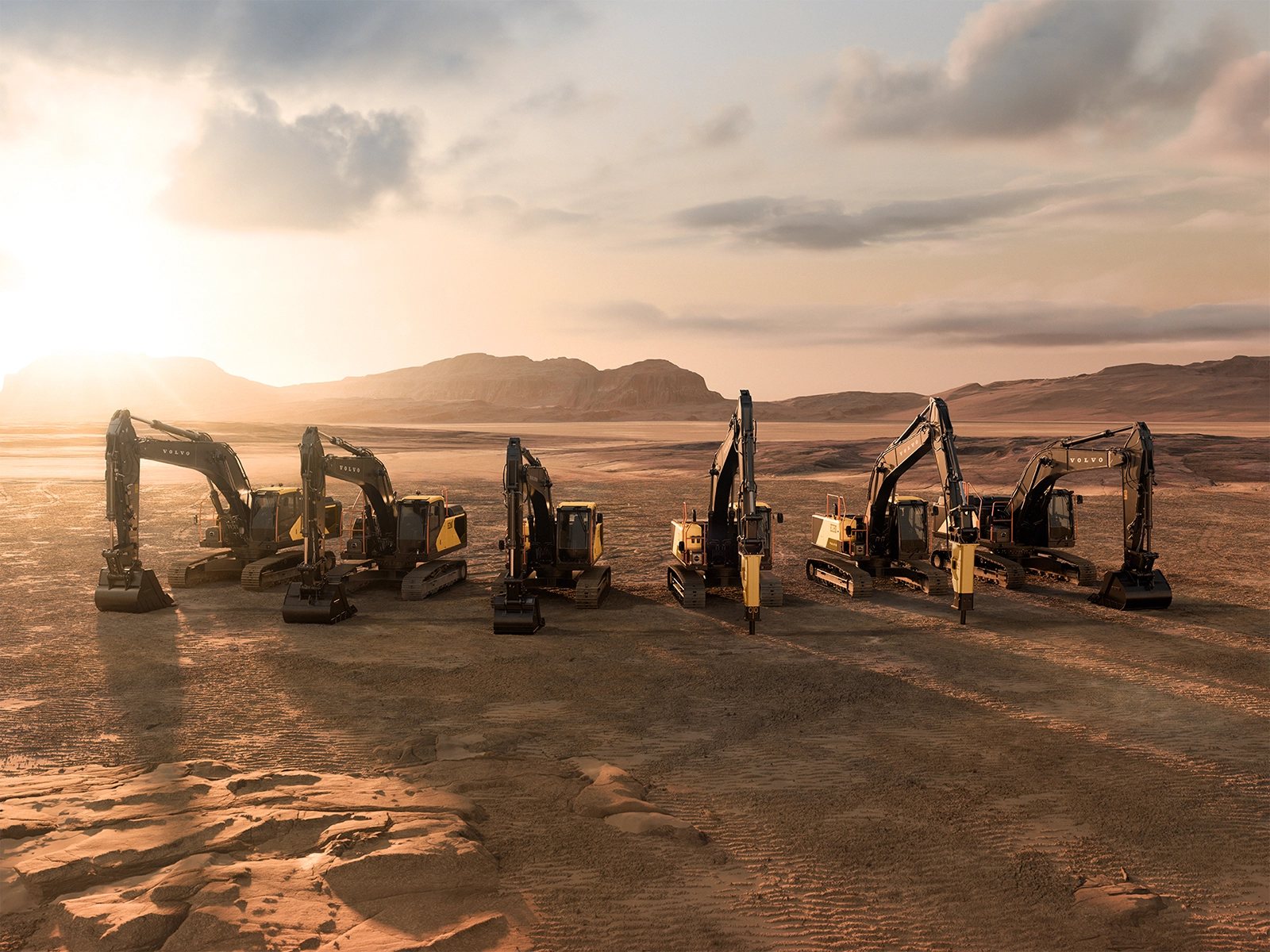 Volvo CE Updates Mid-Sized Excavator Line For Middle East And Africa