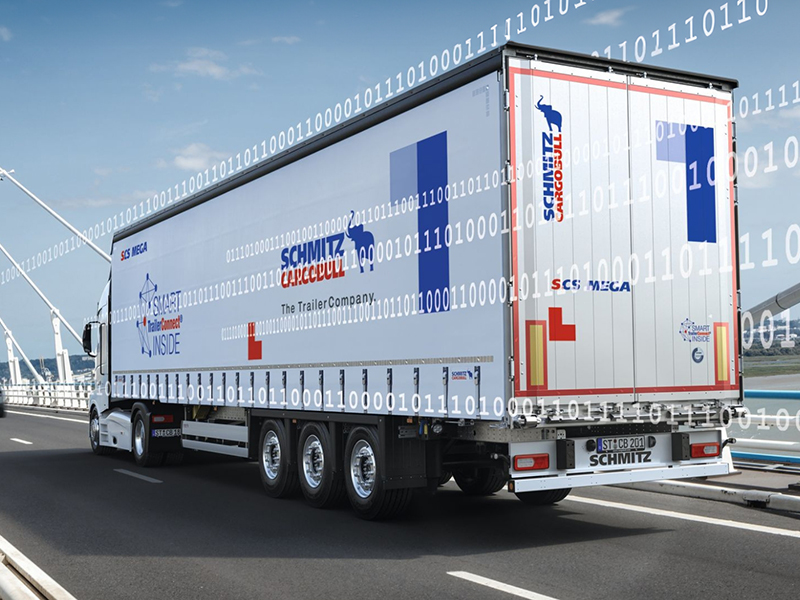 Goodyear And Schmitz Cargobull Integrate Tyre Monitoring