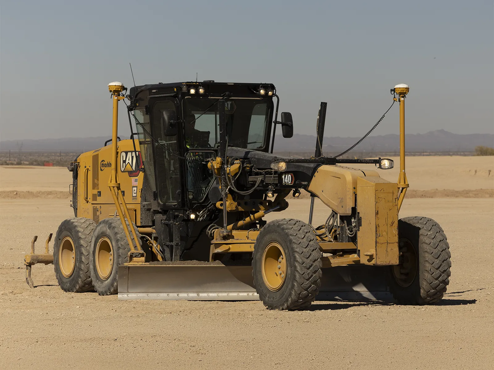 CAT To Launch CAT 140 LVR Motor Grader In 2026