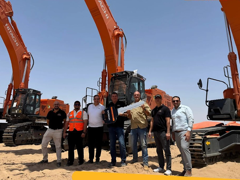 ATEC Delivers Second Hitachi ZX890LCH-7G Excavator 