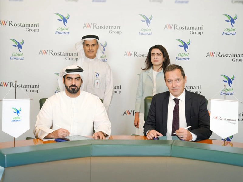 Emarat et AW Rostamani forment un partenariat stratégique pour redéfinir la mobilité aux Émirats arabes unis