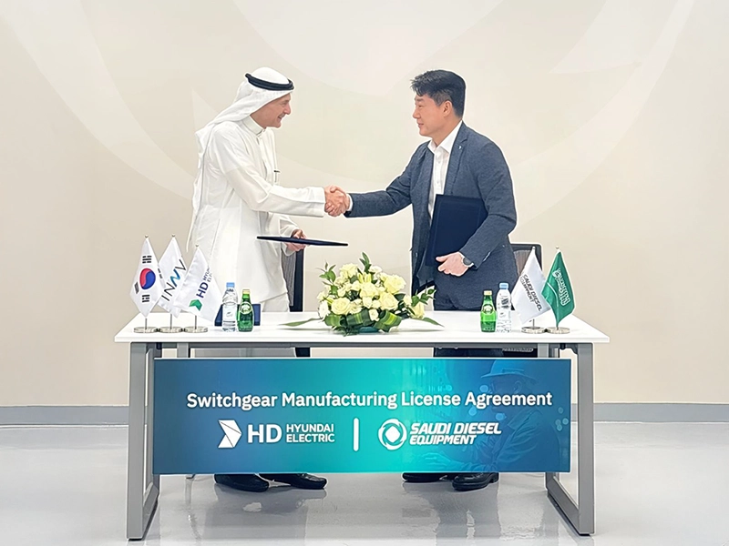 Saudi Diesel Equipment Partners With Hyundai Electric For Local Switchgear Manufacturing