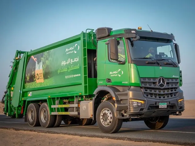 Tadweer Unveils Smart Waste Collection Fleet In Abu Dhabi