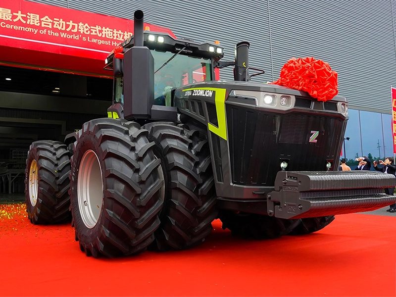 Zoomlion Launches Hybrid Tractor Described As World’s Largest