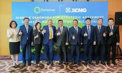 XCMG et l'australien Fortescue signent un accord pour la fourniture de camions miniers électriques
