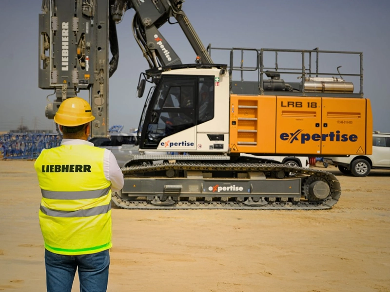 Liebherr Delivers LRB 18 To Saudi Arabia’s Expertise For Foundation Projects