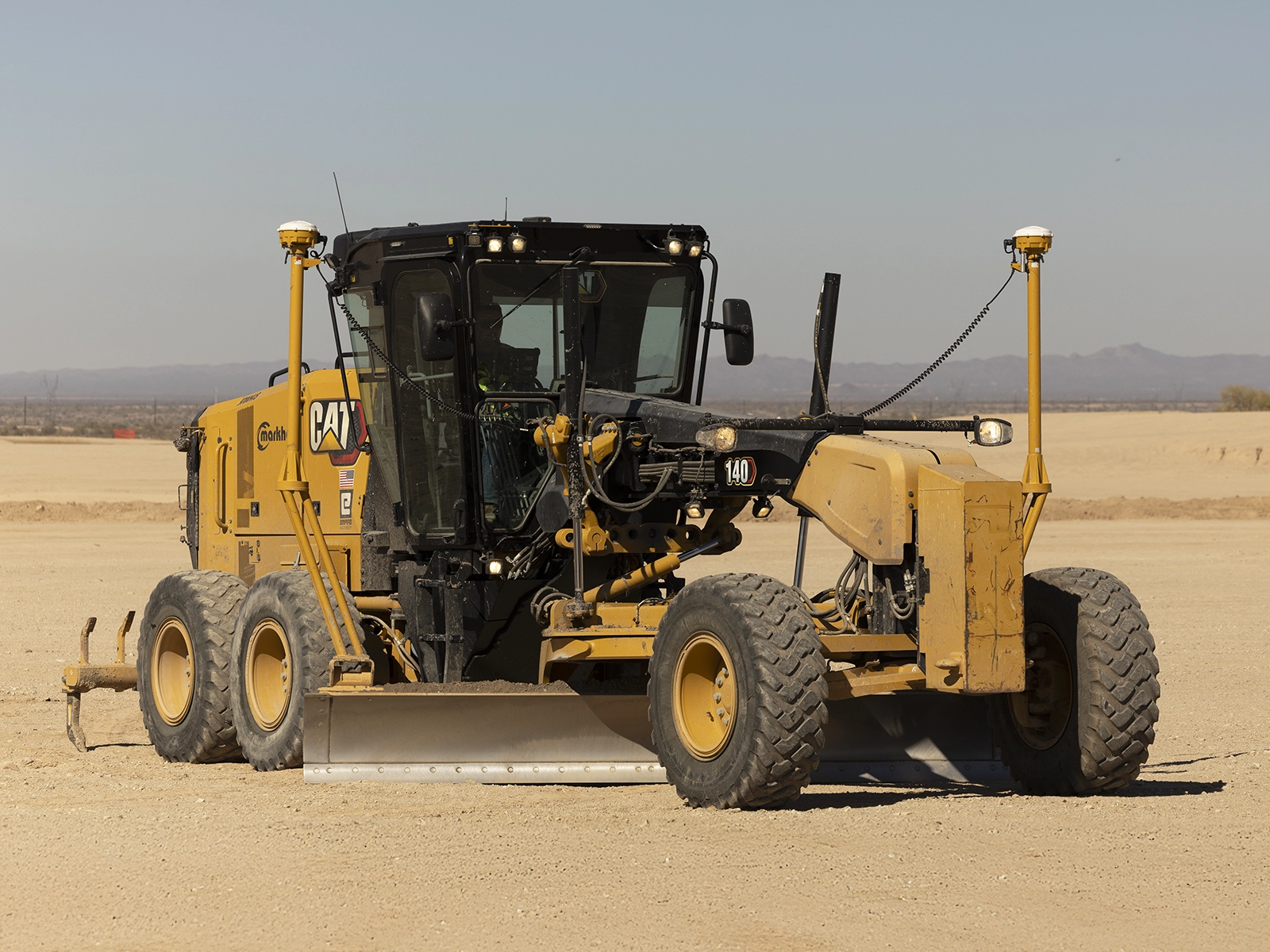 Next Generation Power: CAT 140 LVR Motor Grader