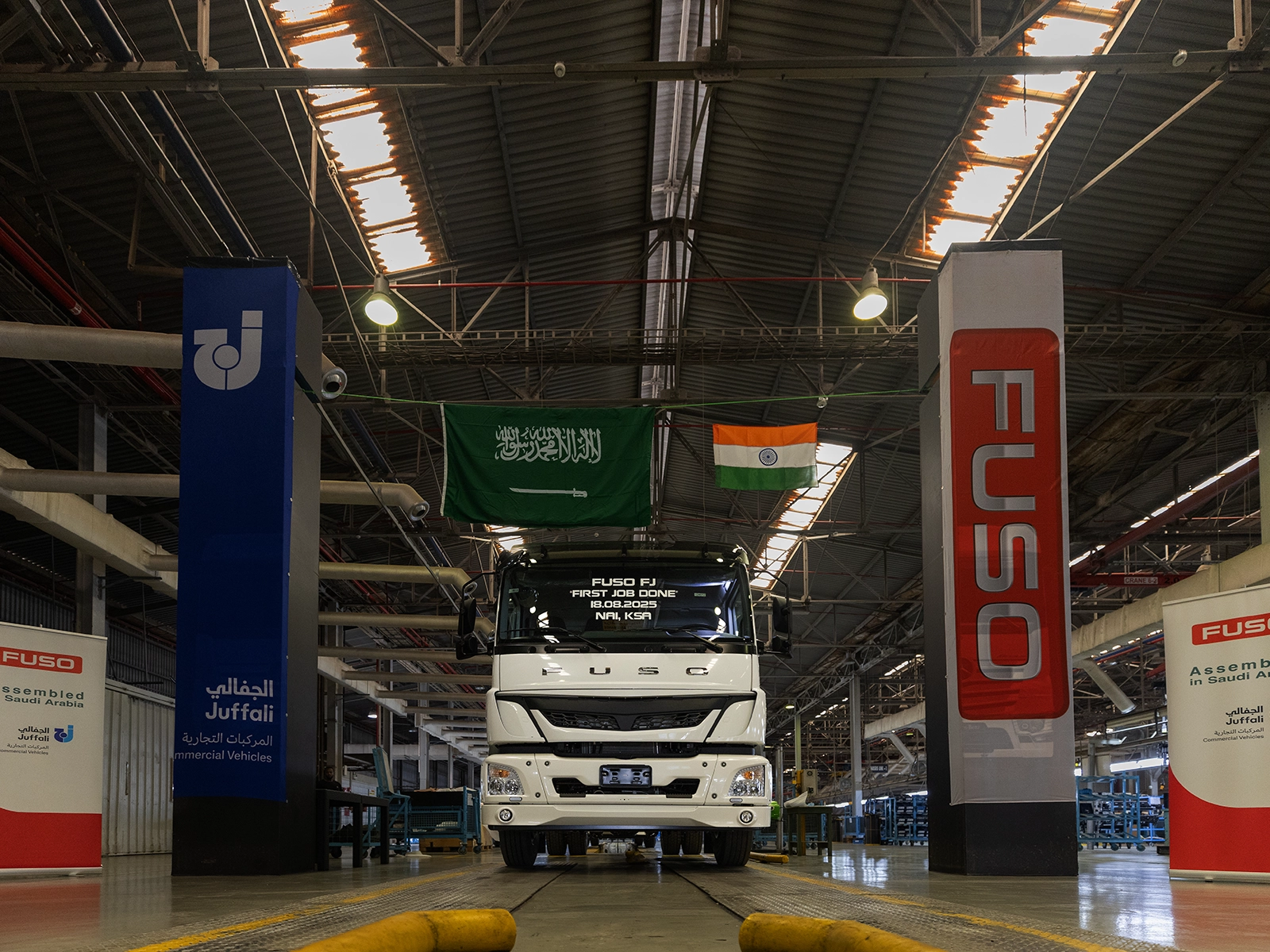Saudi Arabia Assembles Its First FUSO Truck