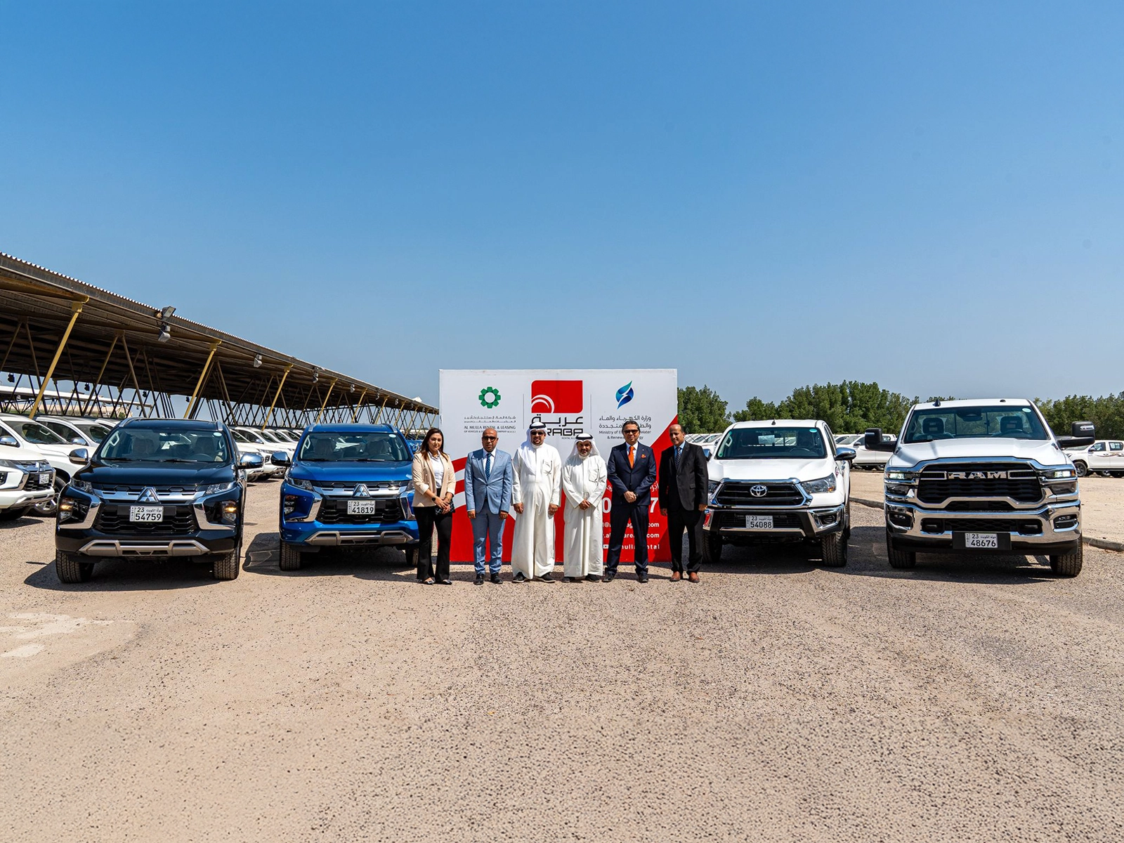 Al Mulla Rental Delivers 1,100 Vehicles To Kuwait’s Ministry Of Electricity And Water