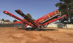 Sandvik lance une machine de criblage à double puissance en Afrique australe