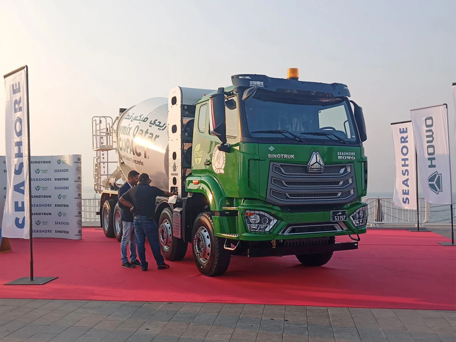 Qatar Unveils First CNG-Powered Sinotruk