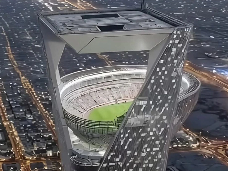 Saudi Arabia Unveils World’s First Sky Stadium In NEOM