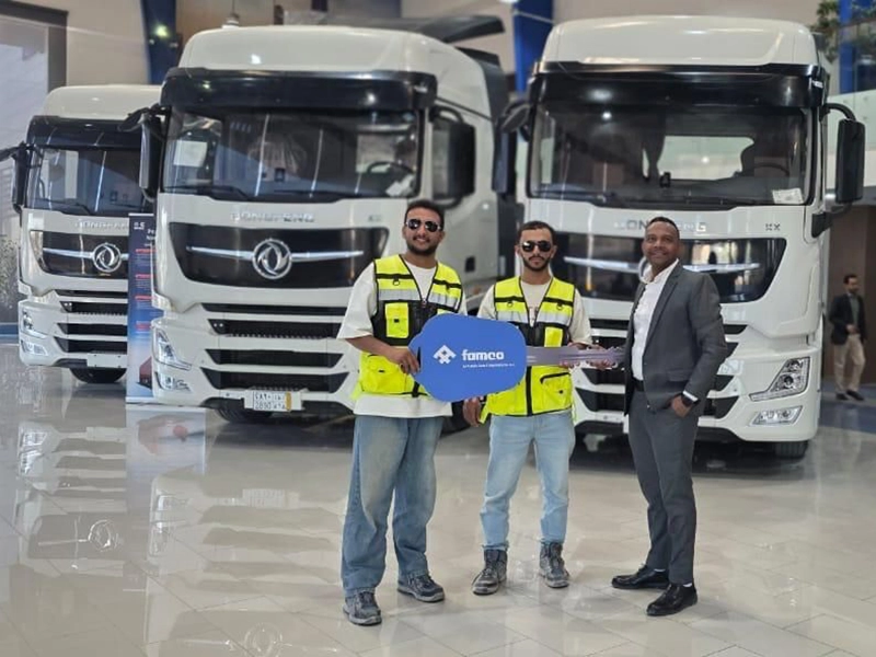 FAMCO KSA Delivers Dongfeng Trucks In Central Region