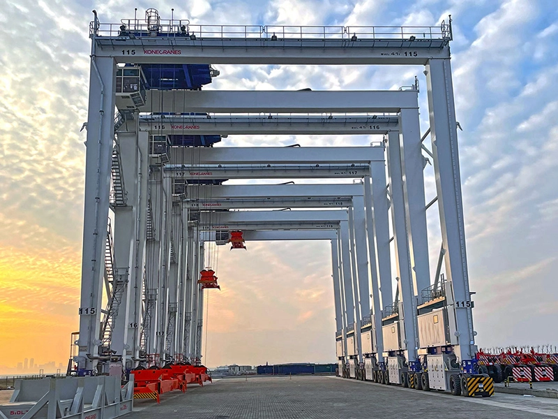 Indian Port To Deploy 30 Battery-Powered Konecranes RTGs