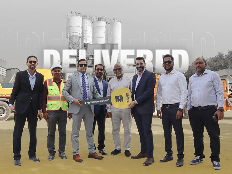 Tech Remix Receives UAE’s Largest Putzmeister Moli Pumps 