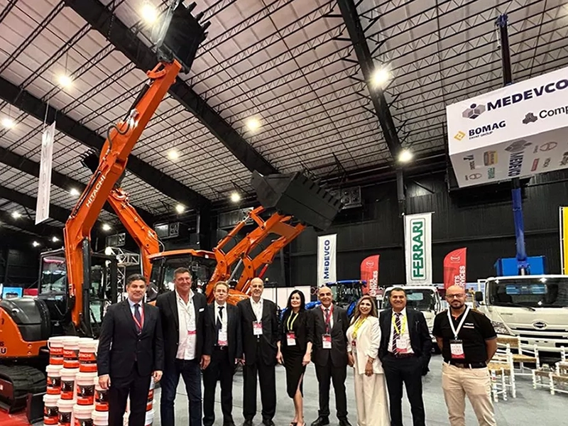 MEDEVCO Launches Hitachi BX100 Backhoe Loader In Lebanon