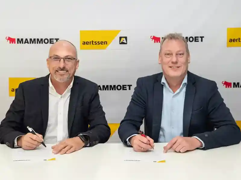 Mammoet et Aertssen Machinery Services unissent leurs forces au Qatar