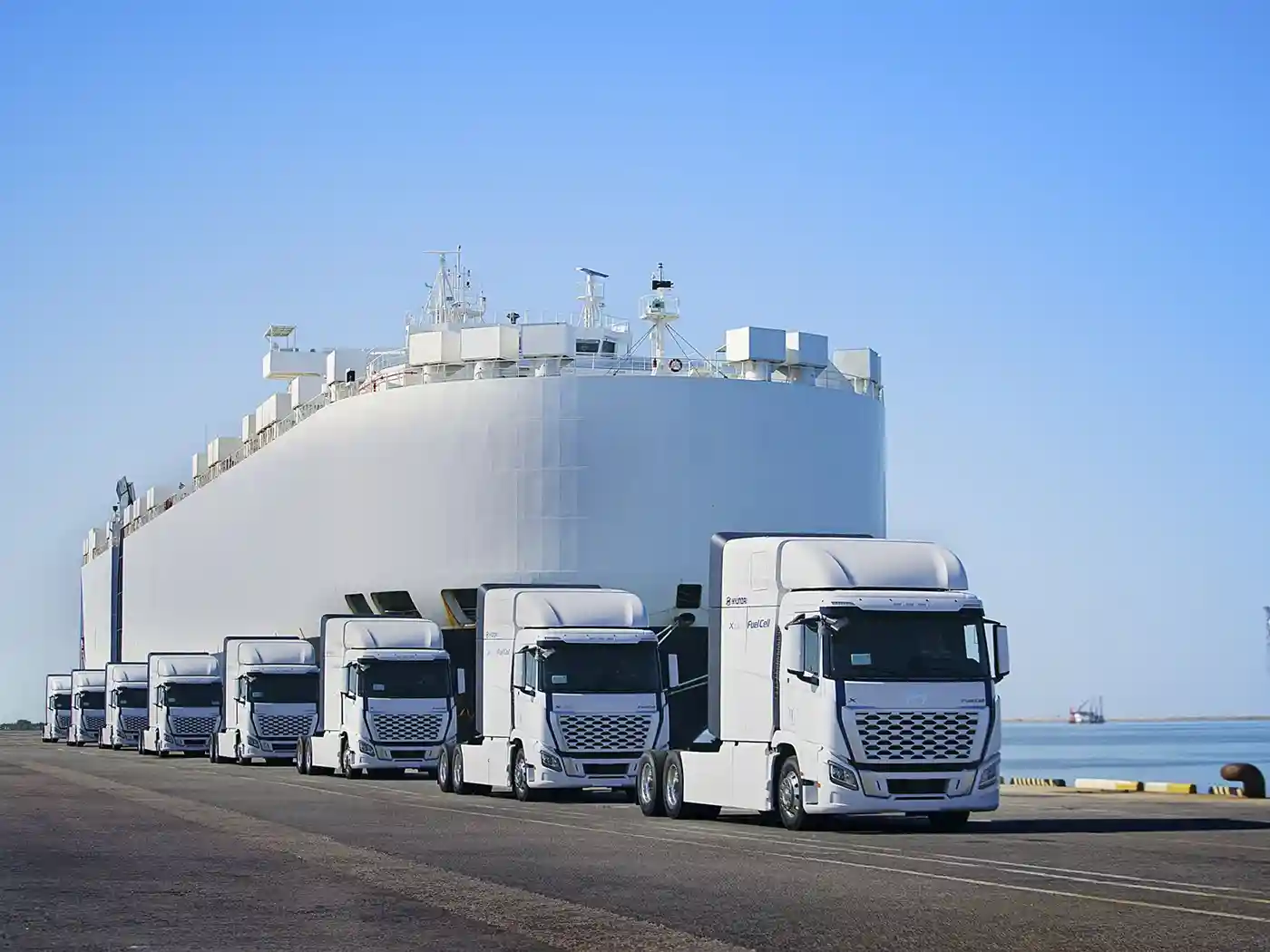 Hyundai Sends First XCIENT Fuel Cell Truck Fleet To Latin America