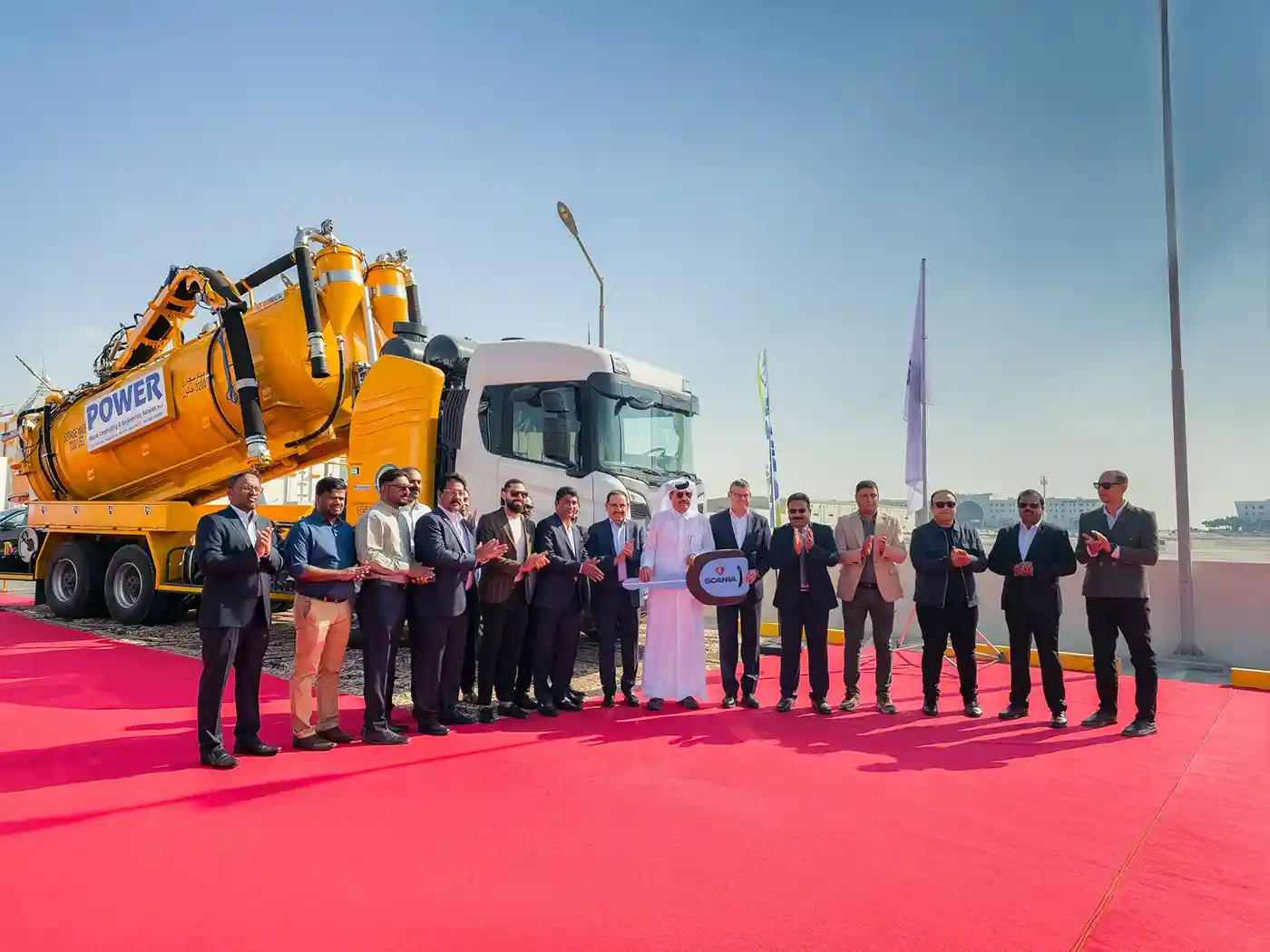 ARACO Delivers First Scania Super Unit In Qatar