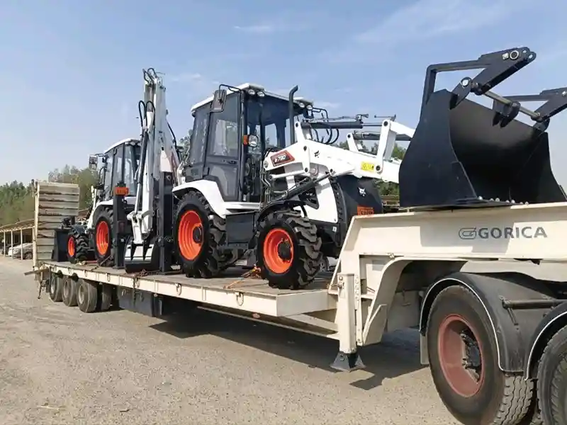 BTC Delivers Bobcat Backhoe Loaders To Kuwait Oil And Gas Sector