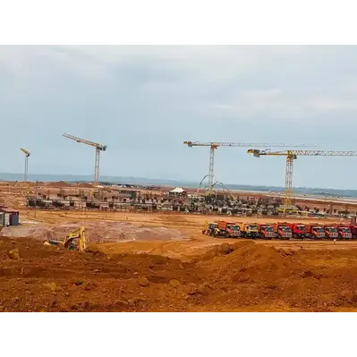 NFT Group Supplies Potain Cranes For Rwanda’s Bugesera International Airport