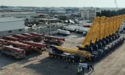 SANY Delivers Rough Terrain Crane Fleet To Star Squares Company In Saudi Arabia