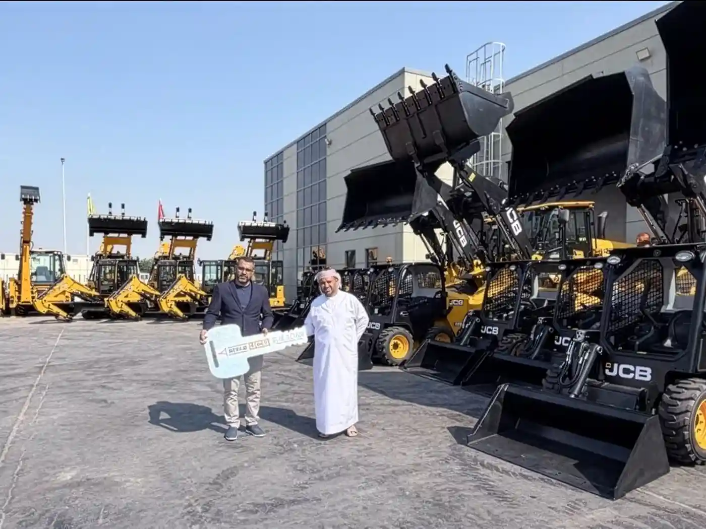 Gulf Contractors Company Adds New JCB Equipment To 2026 Fleet