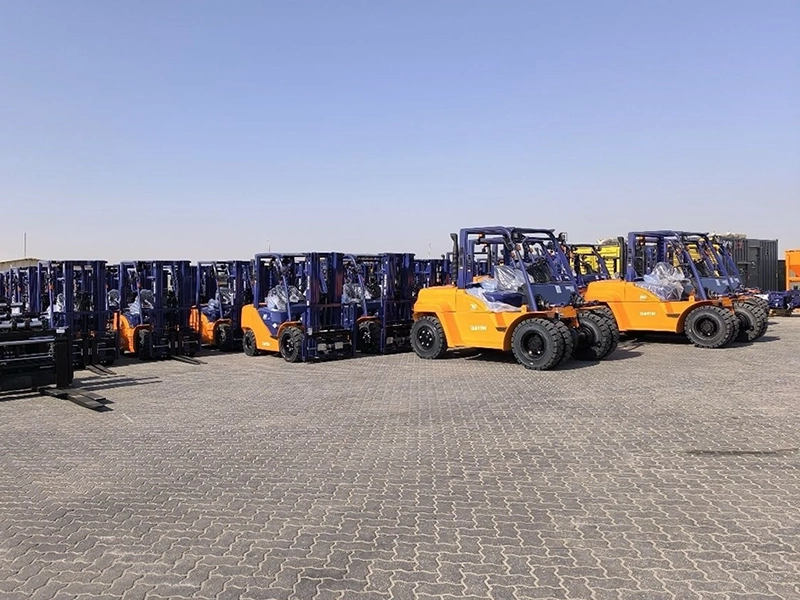 Dayim Unveils Forklift Fleet In The UAE