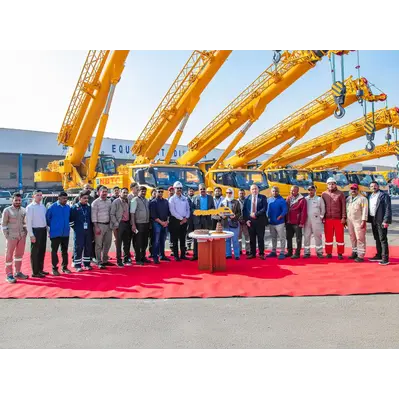 XCMG Delivers Cranes To NBTC In Kuwait