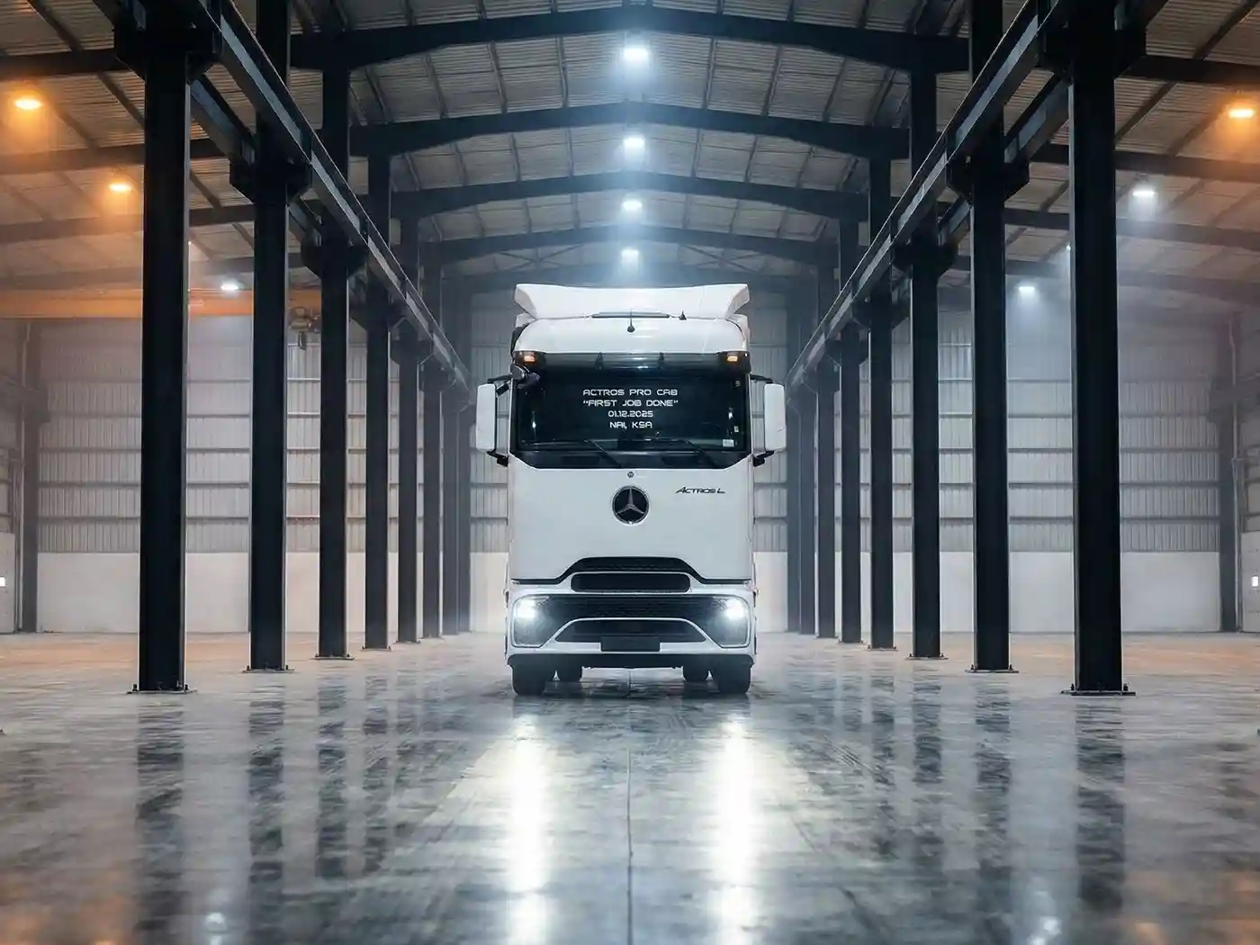 Saudi Arabia Completes Its First Actros Pro Cap Assembly
