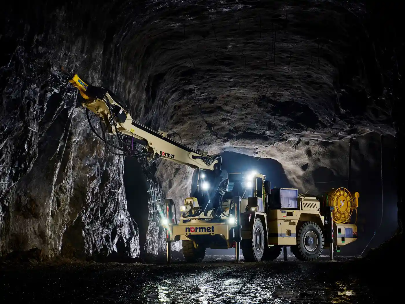 Normet Launches Compact Scaling Machine For Underground Operations