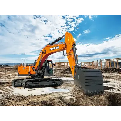 HD Construction Equipment Introduces First 40-Ton DEVELON Smart Excavator